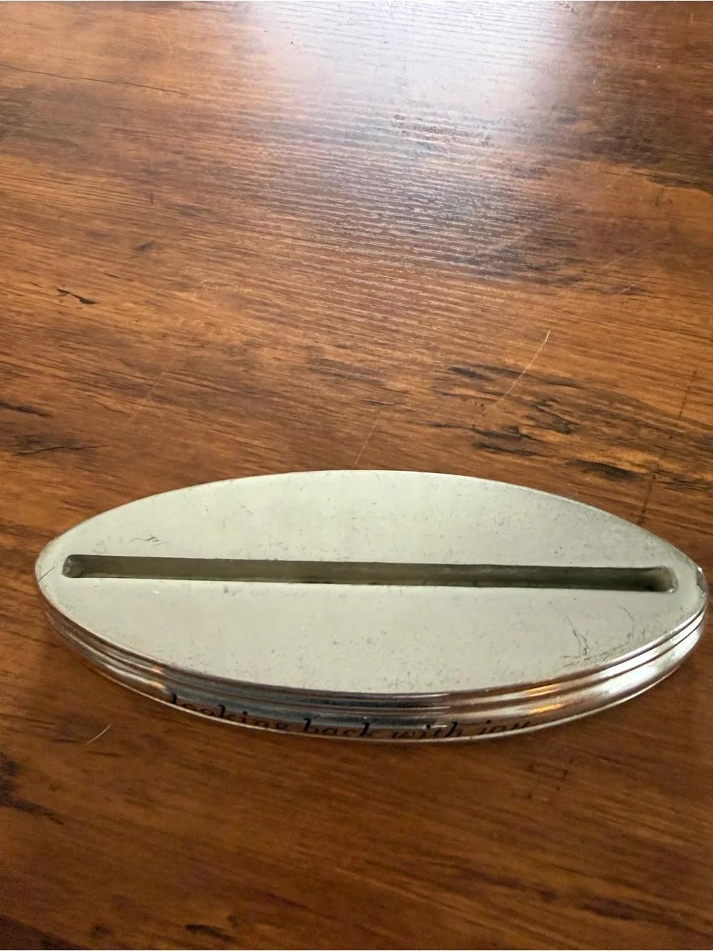 Hallmark metal photo holder - 